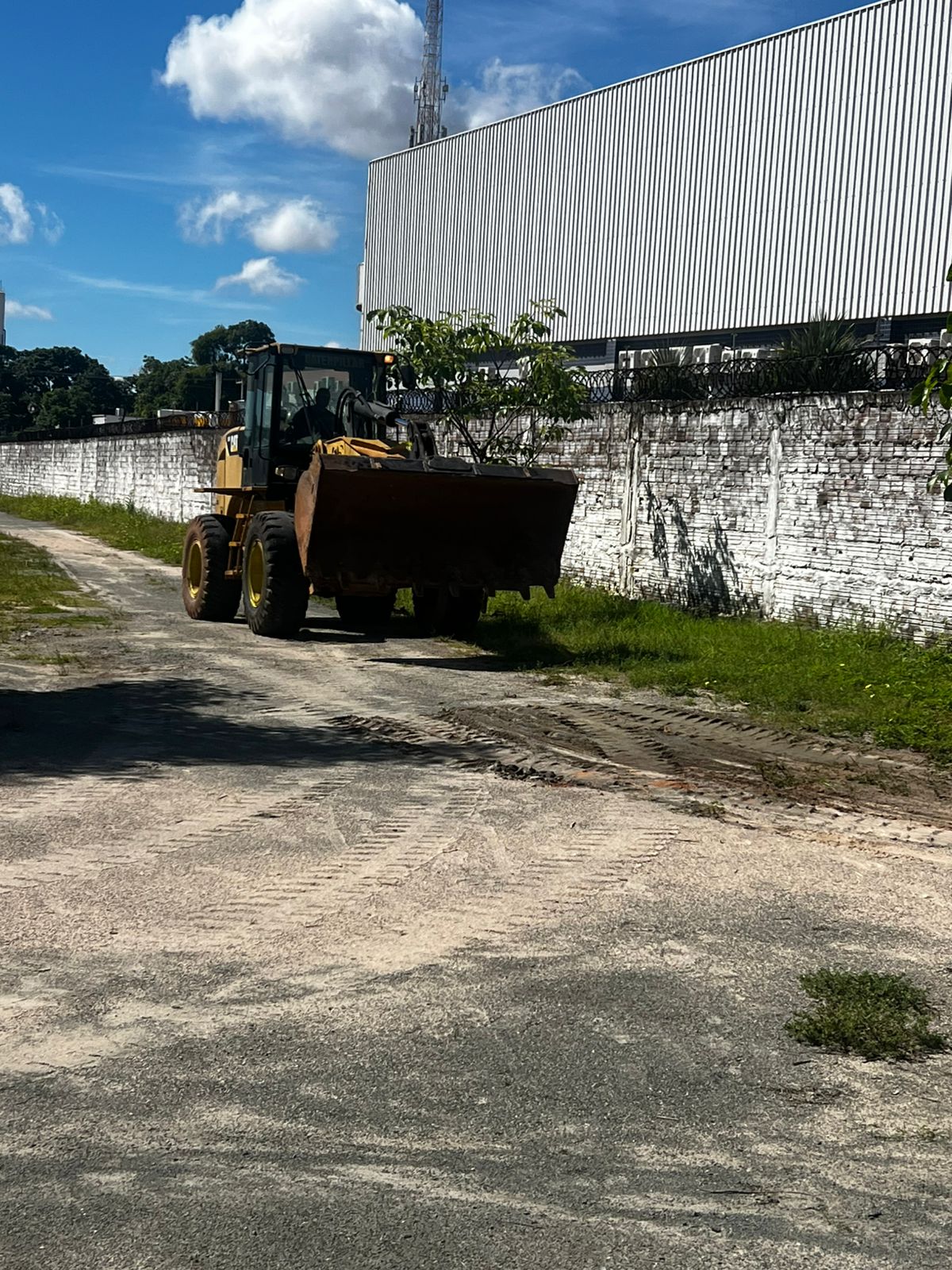 Início da Terraplanagem